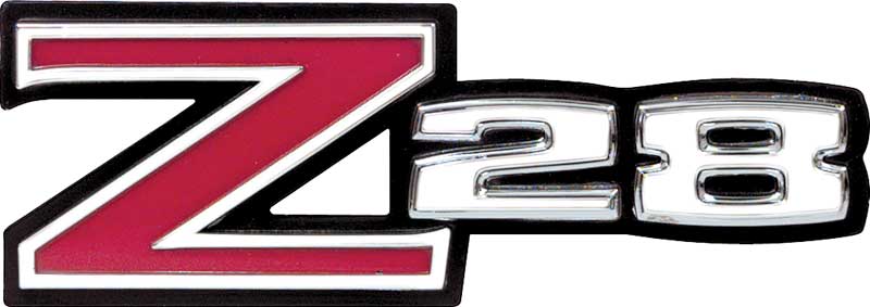 1970-1974 All Makes All Models Parts | K4755 | 1970-74 Camaro; Z28 Front  Fender Emblem; with Hardware | OER