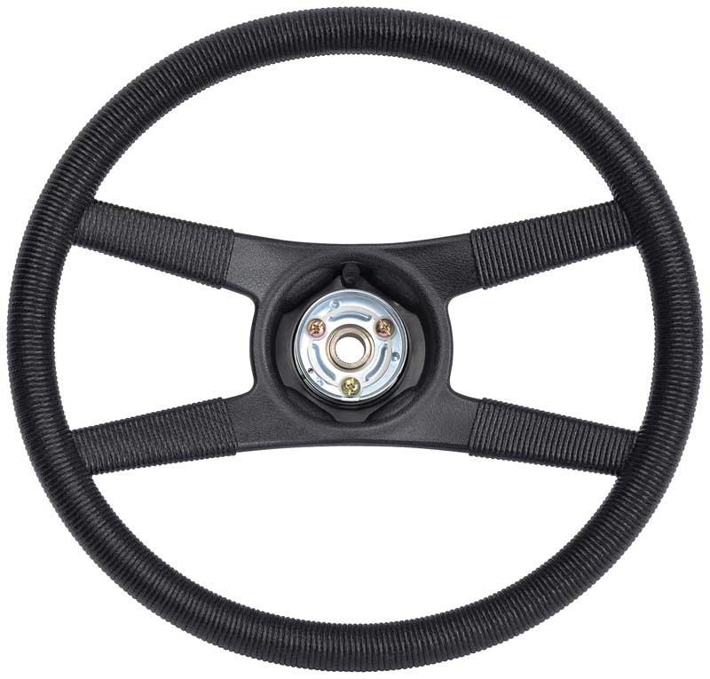 1970-1981 All Makes All Models Parts | 9761613 | 1978-81 Camaro Z 28; Steering  Wheel ; 4 Spoke ; with Rope Wrapping Design | OER