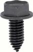 Bolt, 5/16-18 x 3/4" Pointed Tip With Hex Washer Head, Black Phosphate