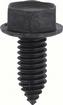 Bolt, 5/16-18 x 13/16" Pointed Tip With Hex Washer Head, Black Phosphate