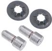 1968-72 Camaro Console Ash Tray Lid Hinge Pin Set ; 4 Piece Set