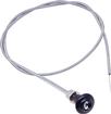 1955-59 Chevrolet/GMC Truck; Choke Cable; With Black Knob