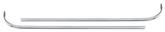 1965 Chevrolet Impala SS; Interior Rear Side Panel Moldings; Lower; Coupe; Pair