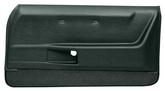 1968-69 Firebird, Trans Am; Molded Door Panels; Deluxe Interior; Black; Pair