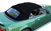 1991-93 Ford Mustang; Convertible Top; Stayfast Canvas; Black