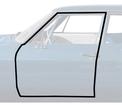 1965-66 Impala, Bel Air, Caprice; Door Frame Weatherstrip, 2 Door Sedan, Pair
