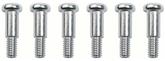 Shouldered Lens Screw ; Chrome Plated  ; 6 Piece Set ; Turn Signal, Tail Lamp, Side Marker Lens