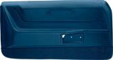 1969 Camaro Molded Door Panels; with Deluxe Interior; Dark Blue; Pair