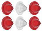 1960 Impala; Tail Lamp and Back Up lamp lens Set; GM Licensed