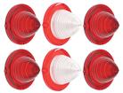1961 Impala; Tail Lamp and Back Up Lamp Lens Set; GM Licensed