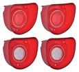 1968 Impala and Bel Air Tail Lamp and Back-Up Lens Set 