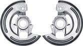 1967-68 Disc Brake Backing Plate; with 4 Piston Calipers; RH and LH; Pair 