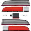 1979-81 Trans Am Tail Lamp And Fuel Door Assembly Kit; For Models Without Firebird Emblem