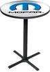 2001-13 Style Mopar Omega Logo Pub Table With Black Base