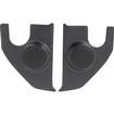 1967-72 Chevy/GMC Truck Kick Panels with Speakers - 80 Watt