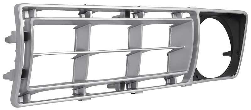 Fits 1976-77 F100. F250 F350 Inner Grille Insert Argent & Charcoal RH